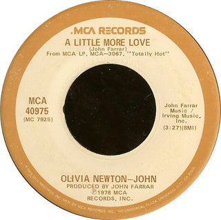 Olivia Newton-John- A Little More Love/Borrowed Time