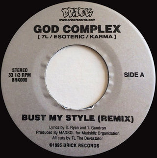 God Complex- Bust My Style (Remix)/ Seek & Destroy - Darkside Records