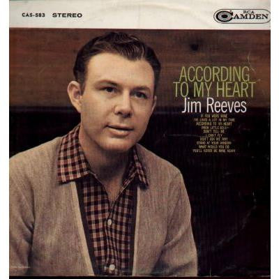 Jim Reeves- According To My Heart - Darkside Records