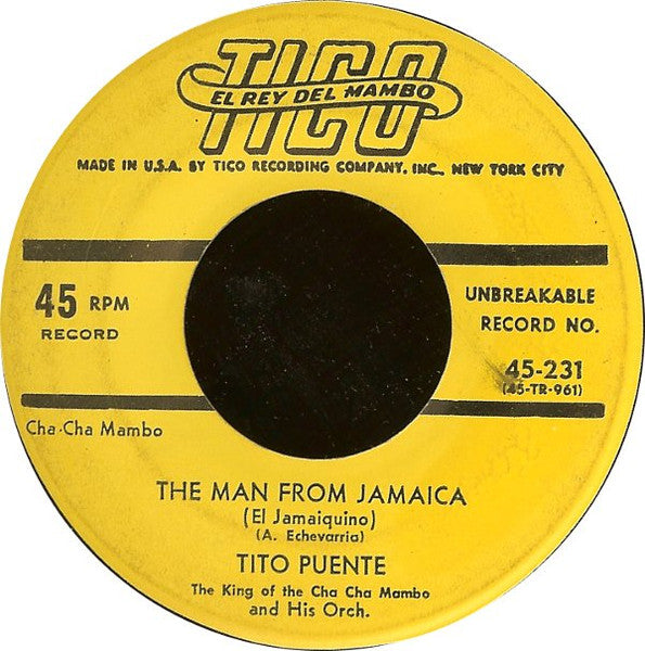 Tito Puente- The Man Form Jamaica/ Adelle - Darkside Records