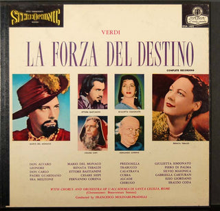 Verdi- La Forza Del Destino (Complete Opera) Chorus and Orchestra of L'Accademia Di Santa Celicia, Rome (Francesco Molinari-Pradelli, Conductor) - Darkside Records