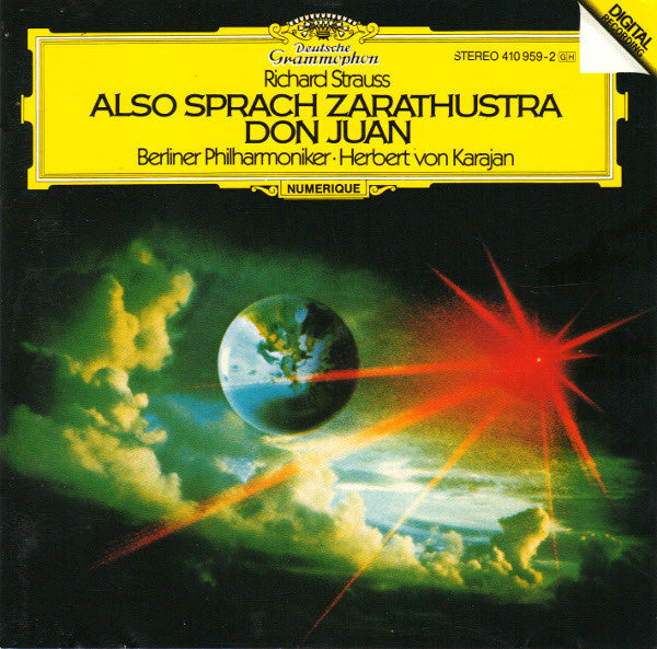 Strauss- Also Sprach Zarathustra Op. 30 - Don Juan Op. 20 (Herbert Von Karajan, Conductor) - Darkside Records