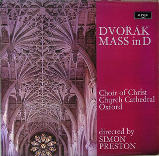 Dvorak- Mass In D (Simon Preston, Conductor) - Darkside Records