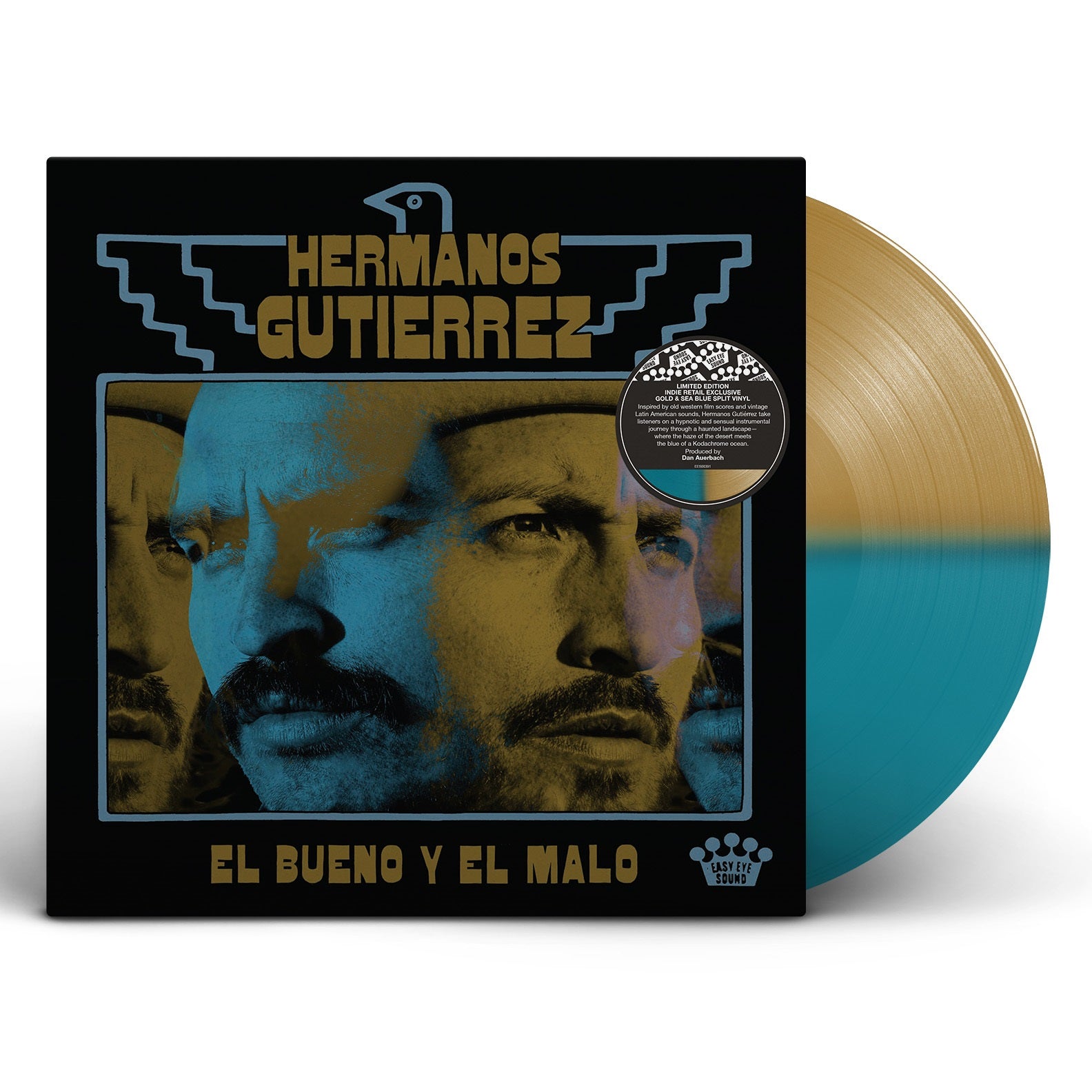 Hermanos Gutierrez- El Bueno Y El Malo (Indie Exclusive Gold/Sea Blue Split)