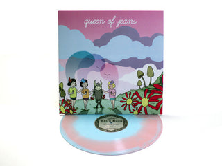 Queen Of Jeans- Queen Of Jeans (Pink/ Baby Blue Split) - Darkside Records