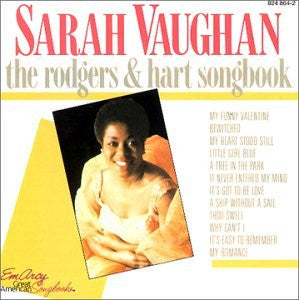 Sarah Vaughan- The Rodgers & Hart Songbook - Darkside Records