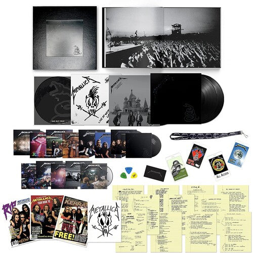 Metallica- Metallica  (DLX Box Set) (5LP/14CD/6DVD) - Darkside Records