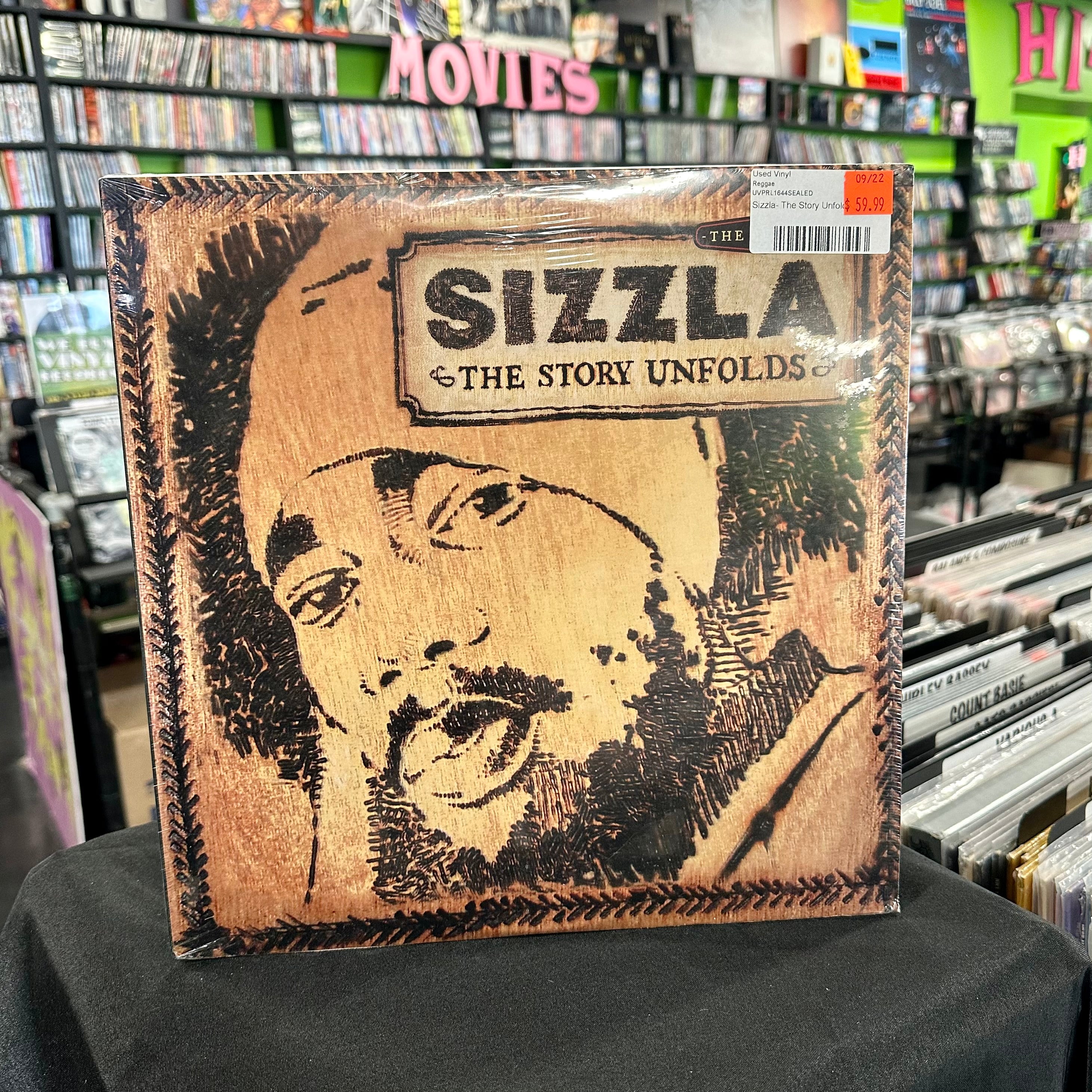 Sizzla- The Story Unfolds (Sealed) - Darkside Records