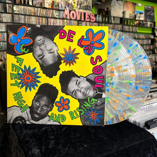 De La Soul- Three Feet High And Rising (Clear W/ Blue, Orange, And Green Splatter)(VMP Reissue, No Obi, Inserts) - Darkside Records