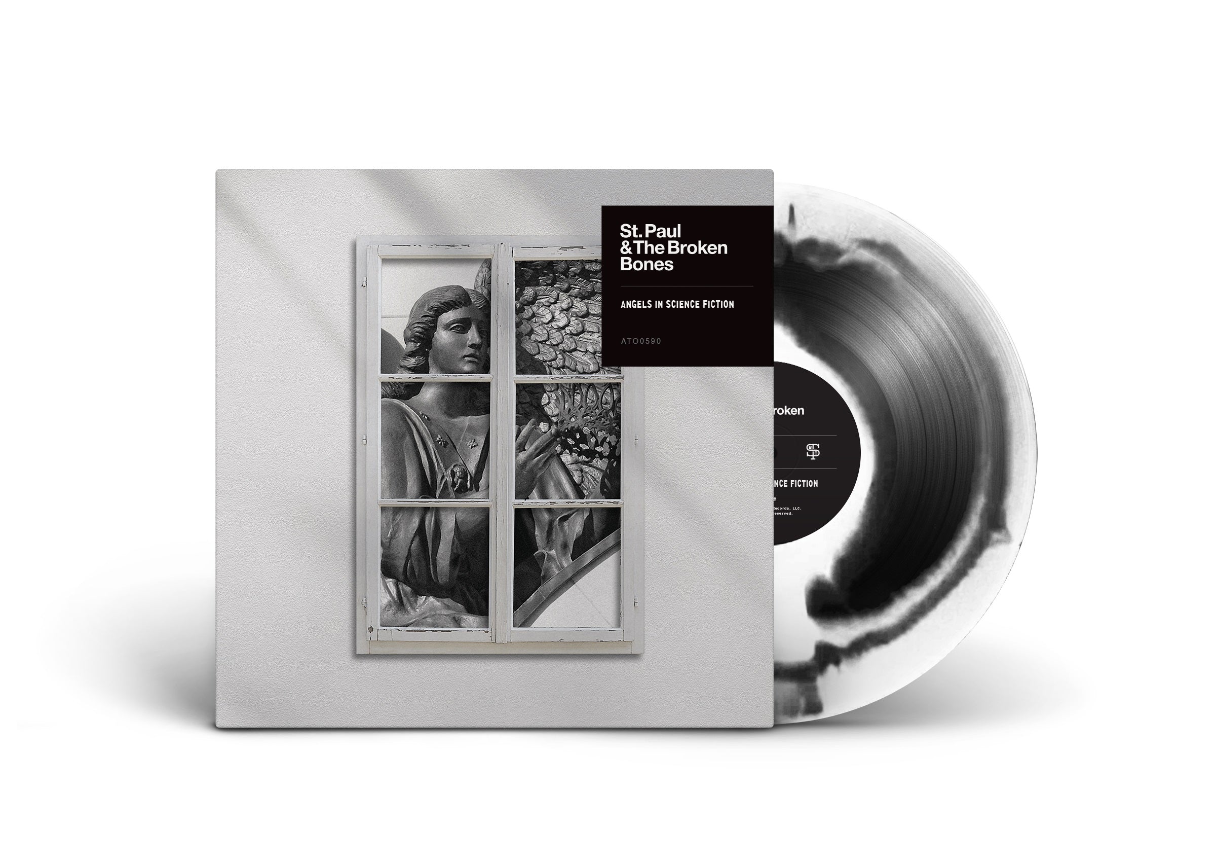 St. Paul & The Broken Bones- Angels In Science Fiction (Indie Exclusive Black & White Vinyl) (PREORDER) - Darkside Records