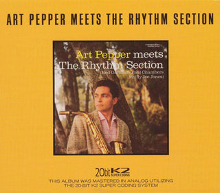 Art Pepper- Meets The Rhythm Section (20-Bit Mastering) - Darkside Records