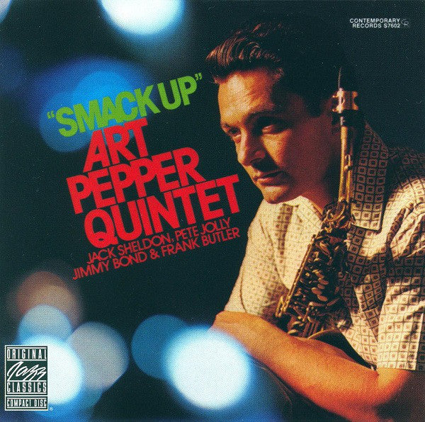 Art Pepper Quintet- Smack Up - Darkside Records