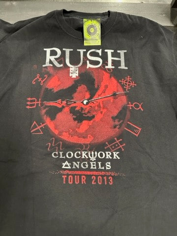 Rush 2013 Clockwork Angels Tour T-Shirt, Blk, XL - Darkside Records