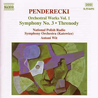 Panderecki- Symphony No. 3 Therenody (Antoni Wit, Conductor) - Darkside Records