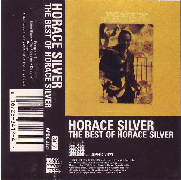 Horace Silver- The Best Of Horace Silver - Darkside Records