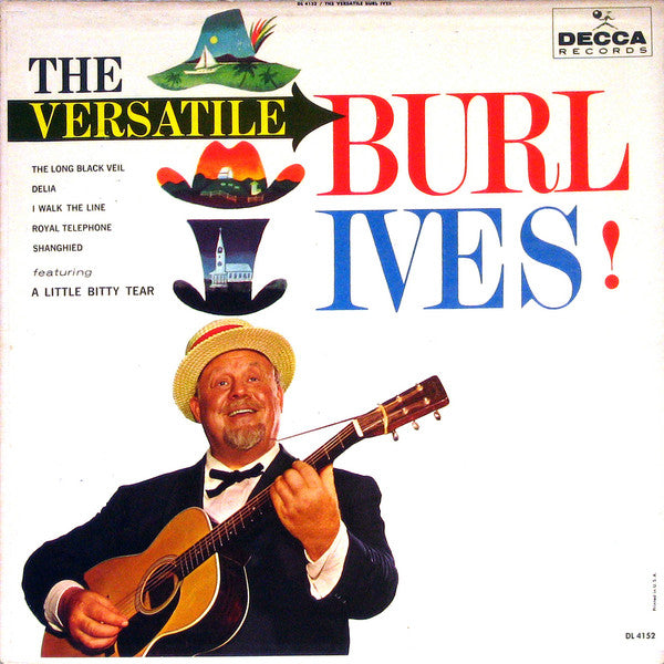 Burl Ives- The Versatile Burl Ives - Darkside Records