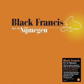 Black Francis- Live In Nijmegen (Clear Vinyl) - Darkside Records