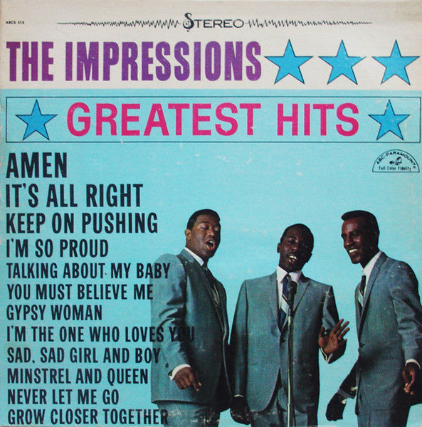 The Impressions- Greatest Hits - Darkside Records