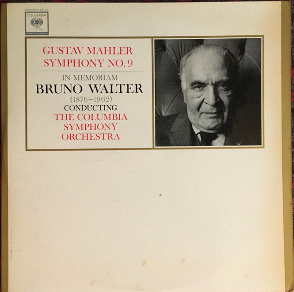 Mahler- Symphony No. 9 (Bruno Walter, Conductor) - Darkside Records