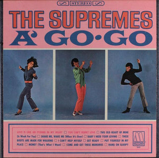 The Supremes- A' Go Go (3 ¾ IPS) - Darkside Records