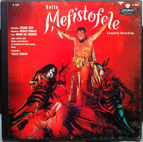 Boito- Mefistofele Complete Recording (Tullio Serafin, Conductor) - Darkside Records