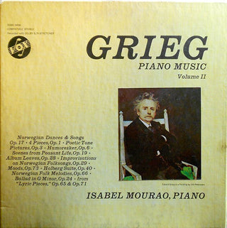 Edvard Grieg- Piano Music Volume II (Isabel Mourao, Piano) - Darkside Records