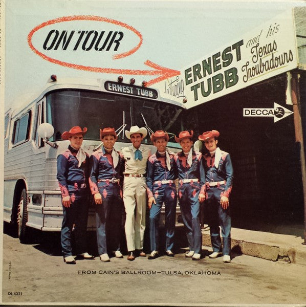 Ernest Tubb And His Texas Trabadours- On Tour - DarksideRecords