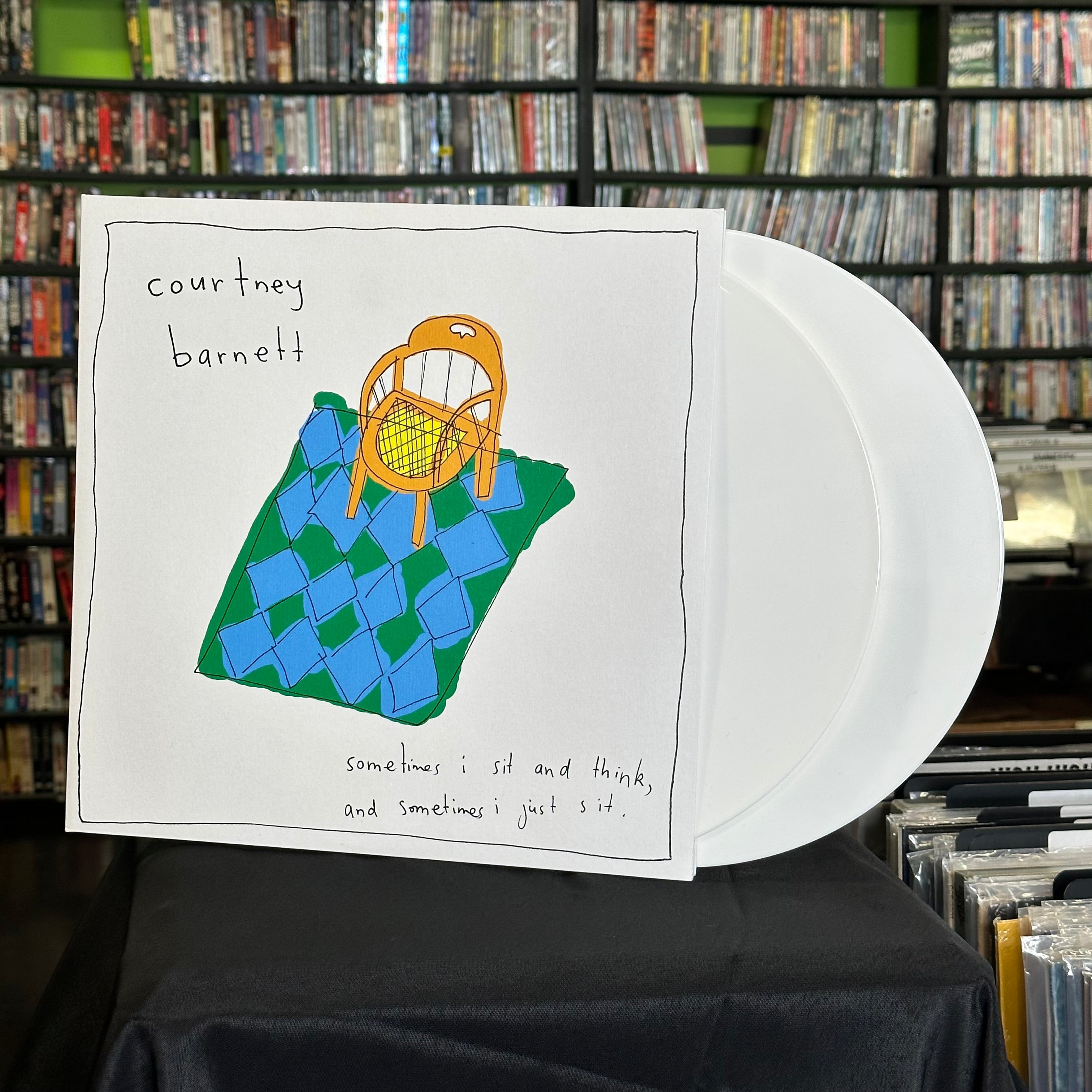 Courtney Barnett- Sometimes I Sit And Think, And Sometimes I Just Sit (White) - Darkside Records