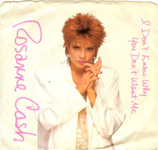 Rosanne Cash- I Don't Know Why You Don't Want Me - Darkside Records