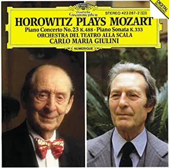 Mozart- Piano Concerto No. 23, K. 488, Piano Sonata K. 333 (Vladimir Horowitz, Piano) - Darkside Records