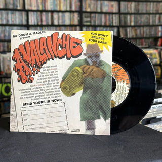 MF Doom/Madlib- Avalanche (No Figure, 7" w/Sleeve Only) - Darkside Records