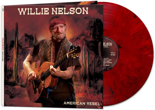 Willie Nelson- American Rebel (Red Marble Vinyl) - Darkside Records