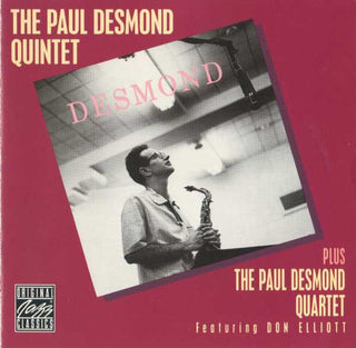 Paul Desmond Quintet And Quartet- The Paul Desmond Quintet And Quartet - Darkside Records