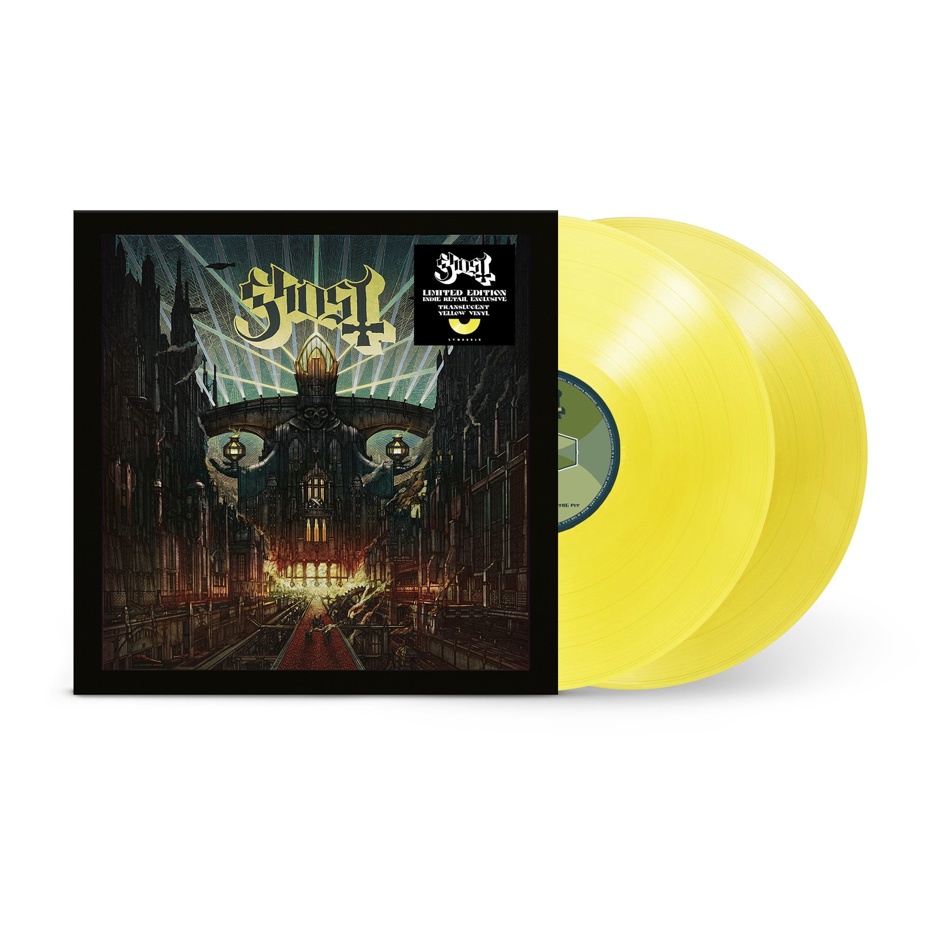 Ghost- Meliora (Indie Exclusive Clear Yellow Vinyl) (PREORDER) - Darkside Records