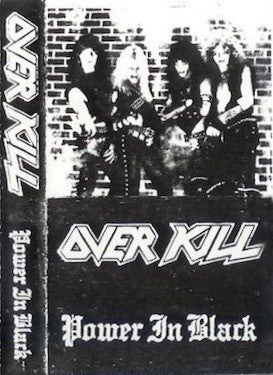 Overkill- Power In Black (w/Merch Form) - Darkside Records