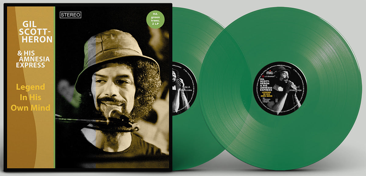 Gil Scott-Heron- Legend In His Own Mind (RSD Essential Translucent Green Vinyl) (PREORDER) - Darkside Records