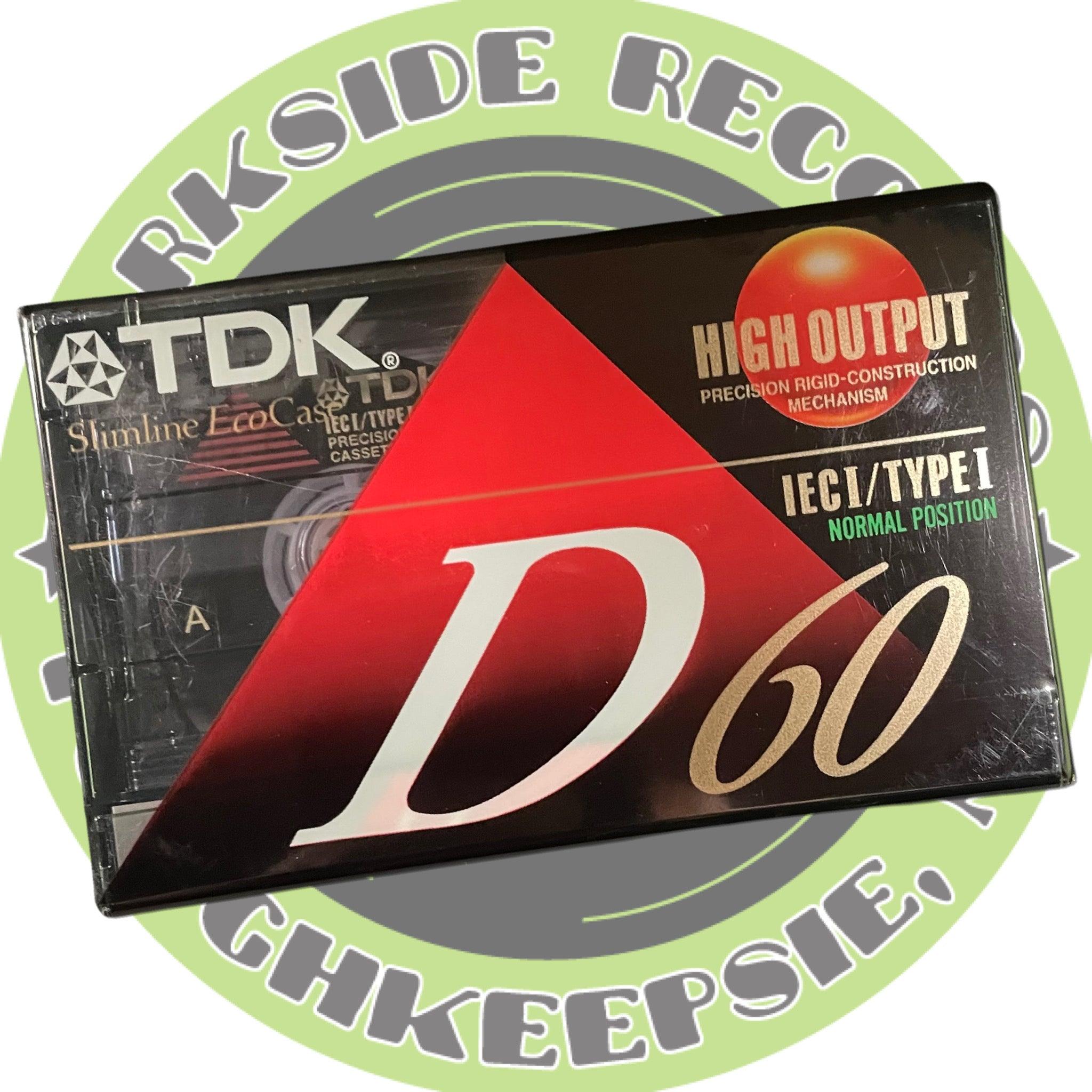 TDK D60 Normal Bias Blank Cassette - DarksideRecords
