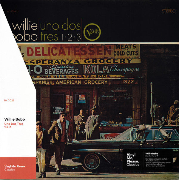 Willie Bobo- Uno Dos Tres 1-2-3 (2019 VMP Reissue) - Darkside Records