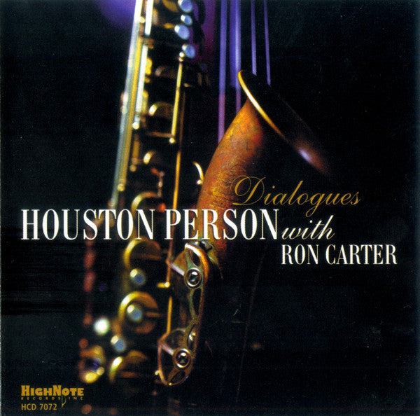 Houston Person With Ron Carter- Dialogues - Darkside Records