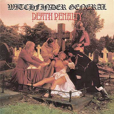 Witchfinder General- Death Penalty (Red) - Darkside Records