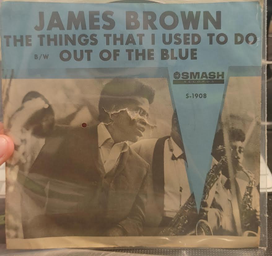 James Brown- The Things I Used To Do/ Out Of The Blue - Darkside Records