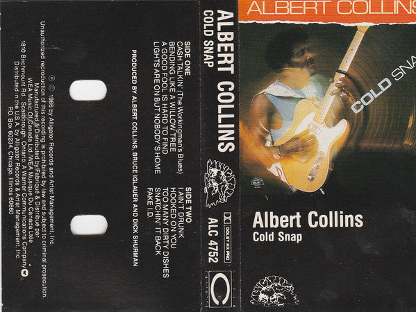 Albert Collins- Cold Snap - Darkside Records