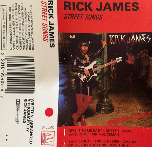 Rick James- Street Songs