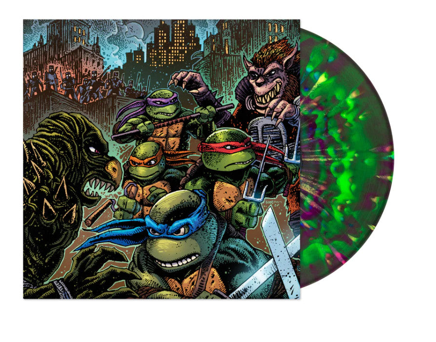 Teenage Mutant Ninja Turtles II: The Secret Of The Ooze Soundtrack (Super Shredder And Turtle Brawl Variant) - Darkside Records
