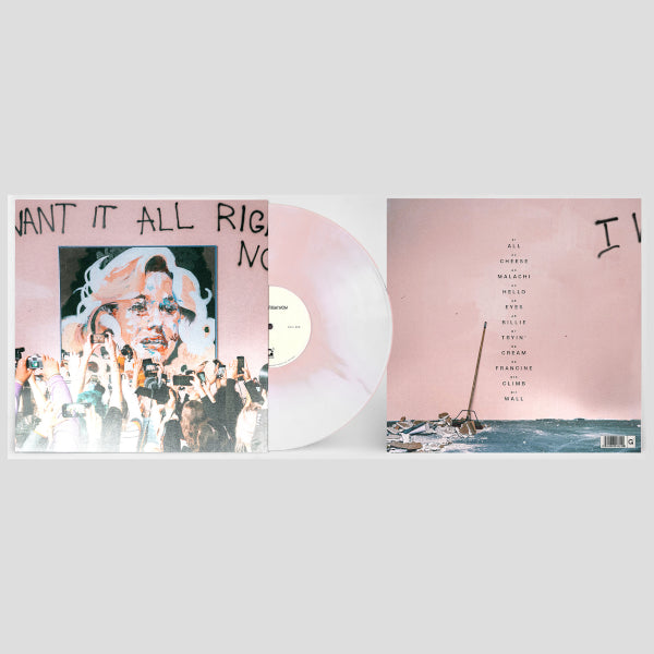 Grouplove- I Want It All Right Now (Indie Exclusive Baby Pink & White Vinyl) (PREORDER) - Darkside Records