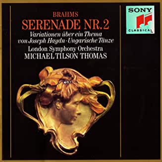 Brahms- Seranade Nr. 2 (Micheal Tilson Thomas, Conductor) - Darkside Records