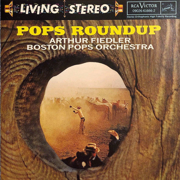 Arthur Fiedler (Boston Pops Orchestra)- Pops Roundup - Darkside Records