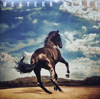 Bruce Springsteen- Western Stars (Clear & Blue)(B&N Exclusive) - Darkside Records