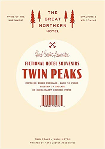 The Great Northern Hotel: Fictional Hot Notepad Set (3pk) - Darkside Records