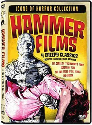 Hammer Films 4 Creepy Classics- The Curse of the Mummy/Scream of Fear/The Two Faces of Dr. Jekyll/The Gorgon - Darkside Records